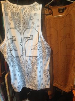 Tank top 32 jersey bandana