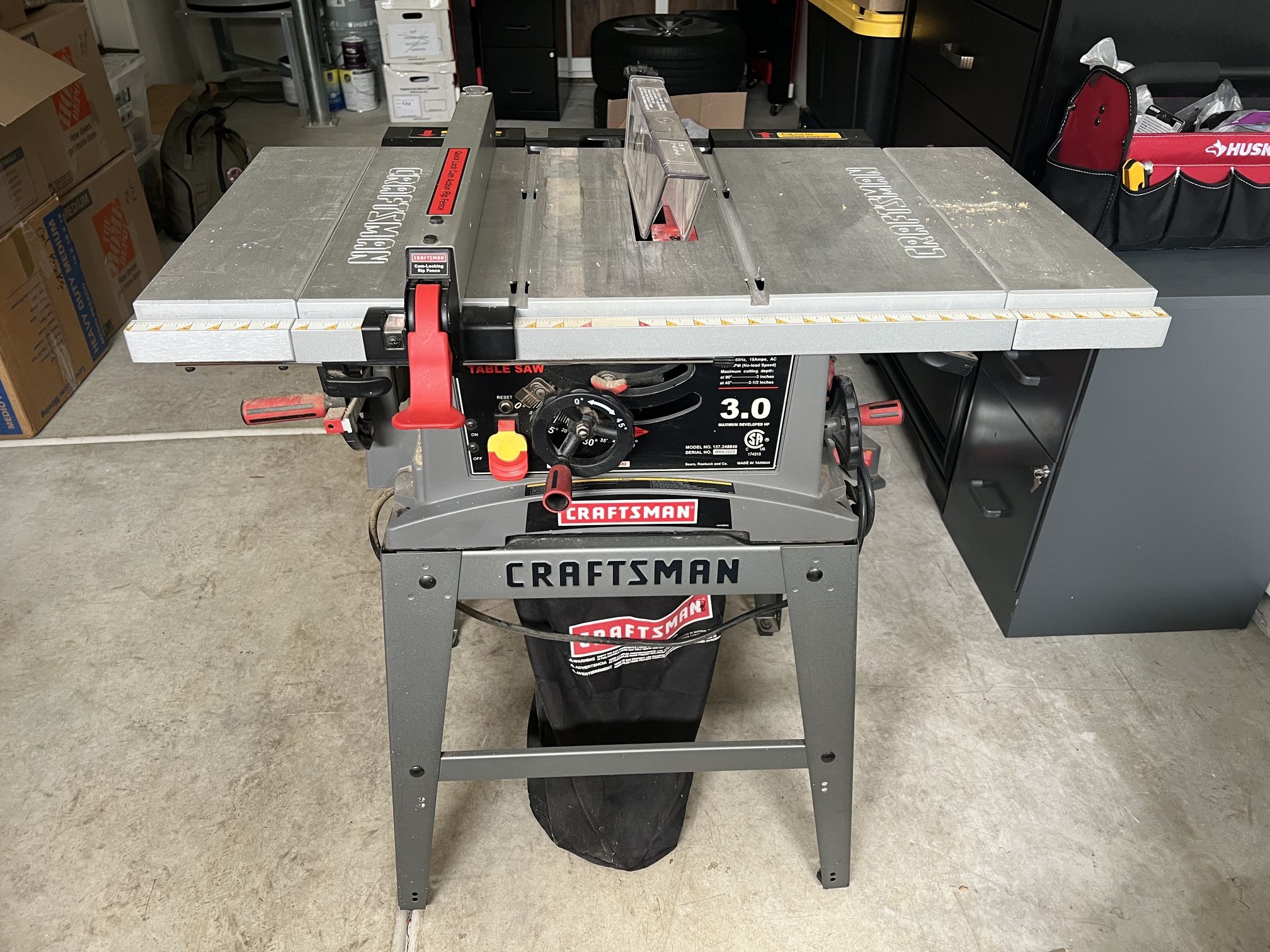 Table saw craftsman