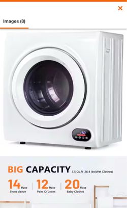 Compact Dryer (3.5cuft)