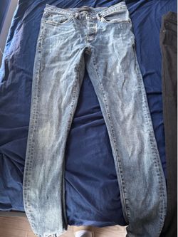 Purple jeans