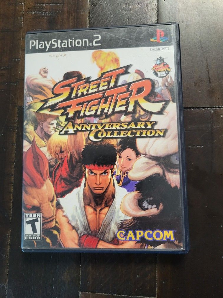 Street Fighter Anniversary Collection For PS2
