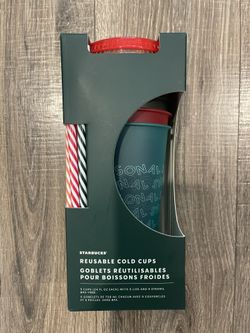 Starbucks Holiday Reusable Cold Cups