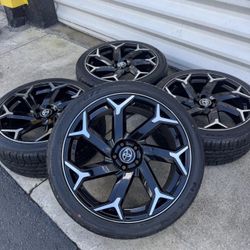 Toyota Corolla Rims and Tires 18” Inch Rims and tires 5x100