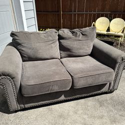 Gray Loveseat