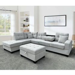 Beautiful Sectional Sofa ***** Fast Delivery 🚚 Pay Upon Delivery 