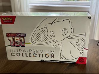 Pokemon scarlet and violet 151 ultra-premium collection box (sealed 151 upc)