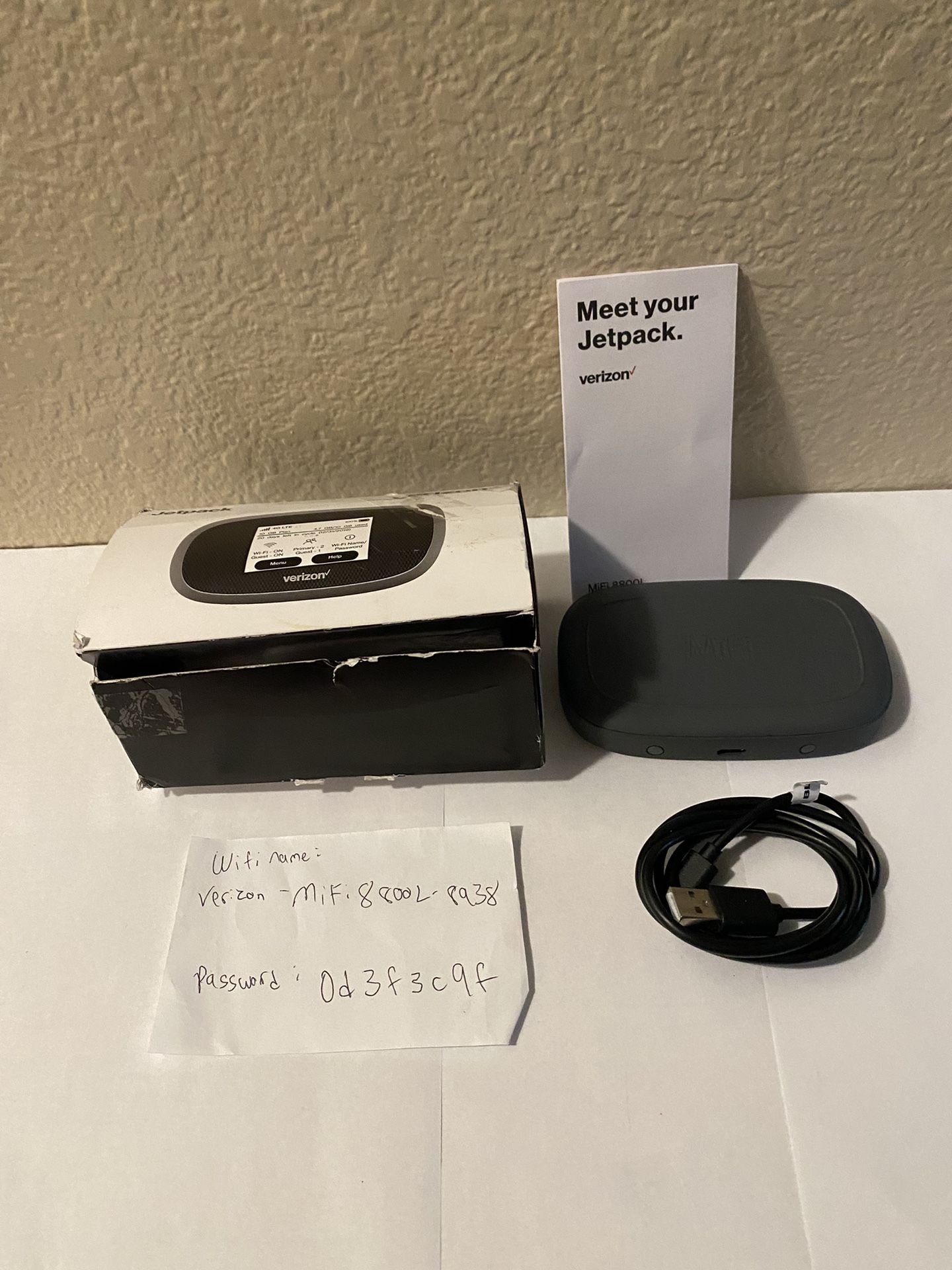 Verizon Jetpack Hotspot Device