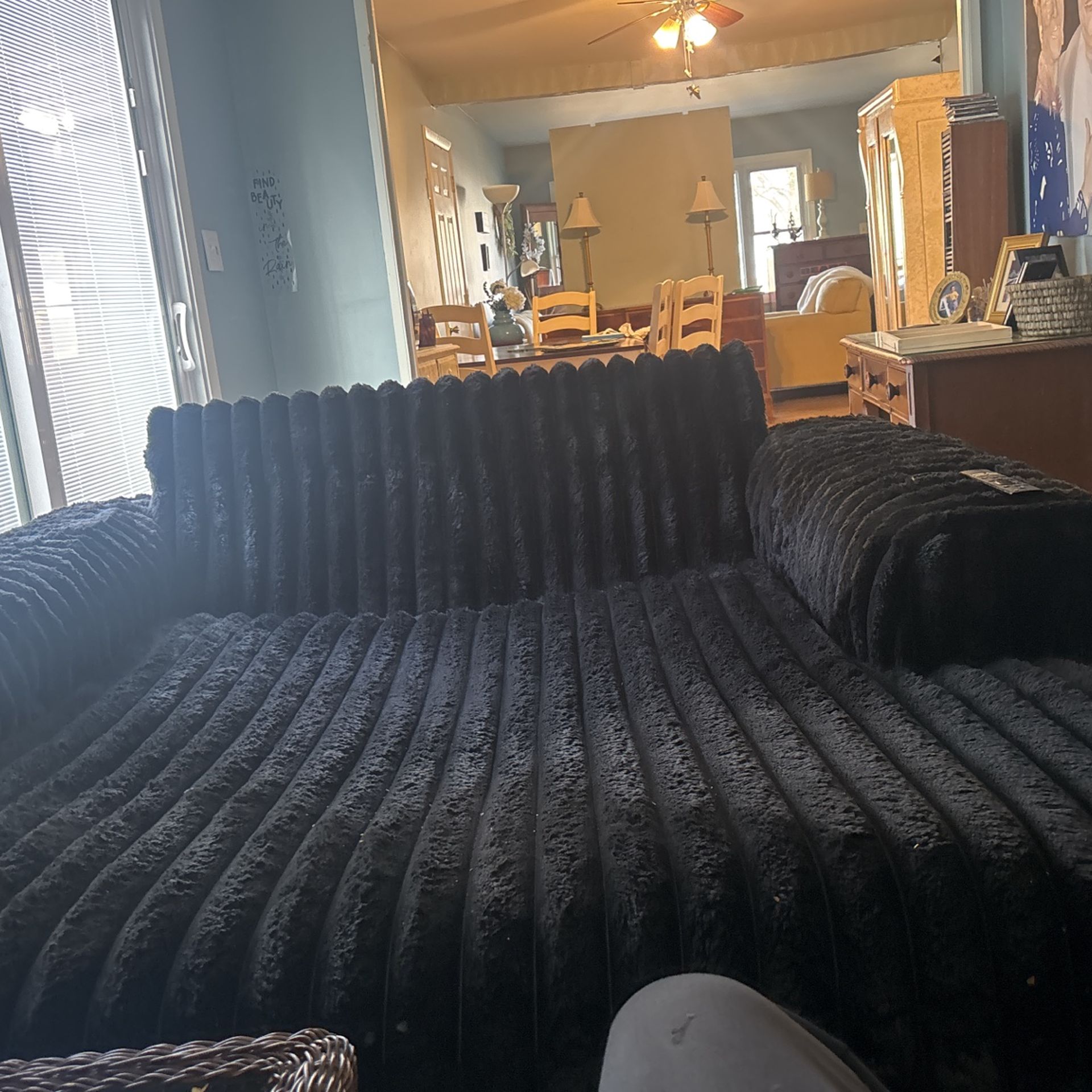 Midnight Madness Oversized Chaise