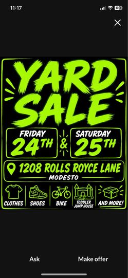 Yard sale