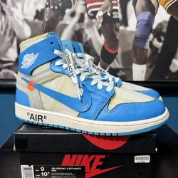 Off White x Air Jordan 1 Retro High OG UNC