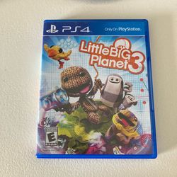 Little Big Planet 3 PS4 No Manual