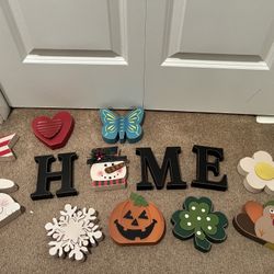 “HOME” Seasonal Sign