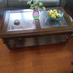 Three Piece Table Set