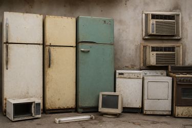 Free nonworking appliances for recycling