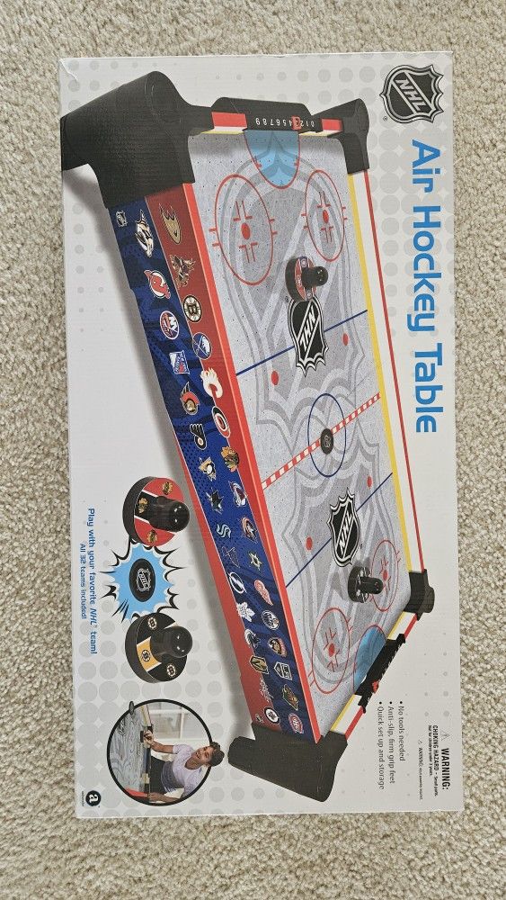 NHL Mini Air Hockey Table