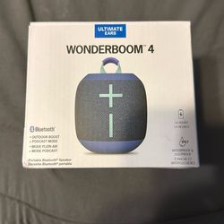 Wonderboom 4- Wireless Outdoor/Indoor Bluetooth Speaker, Waterproof,
