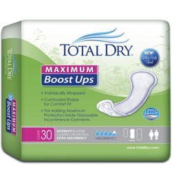 4 Bags Of TotalDry Incontinence Booster Pad- New