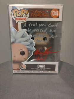 Funko: Ban 1341 English Signed And Quoted *Obo*