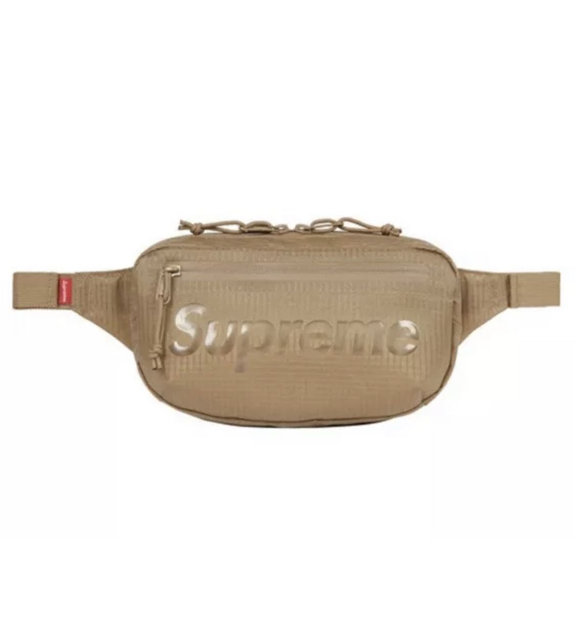 New Sealed Supreme Waist Bag Tan SS21 Sling Gold