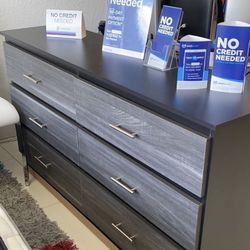 Dresser Black And Grey