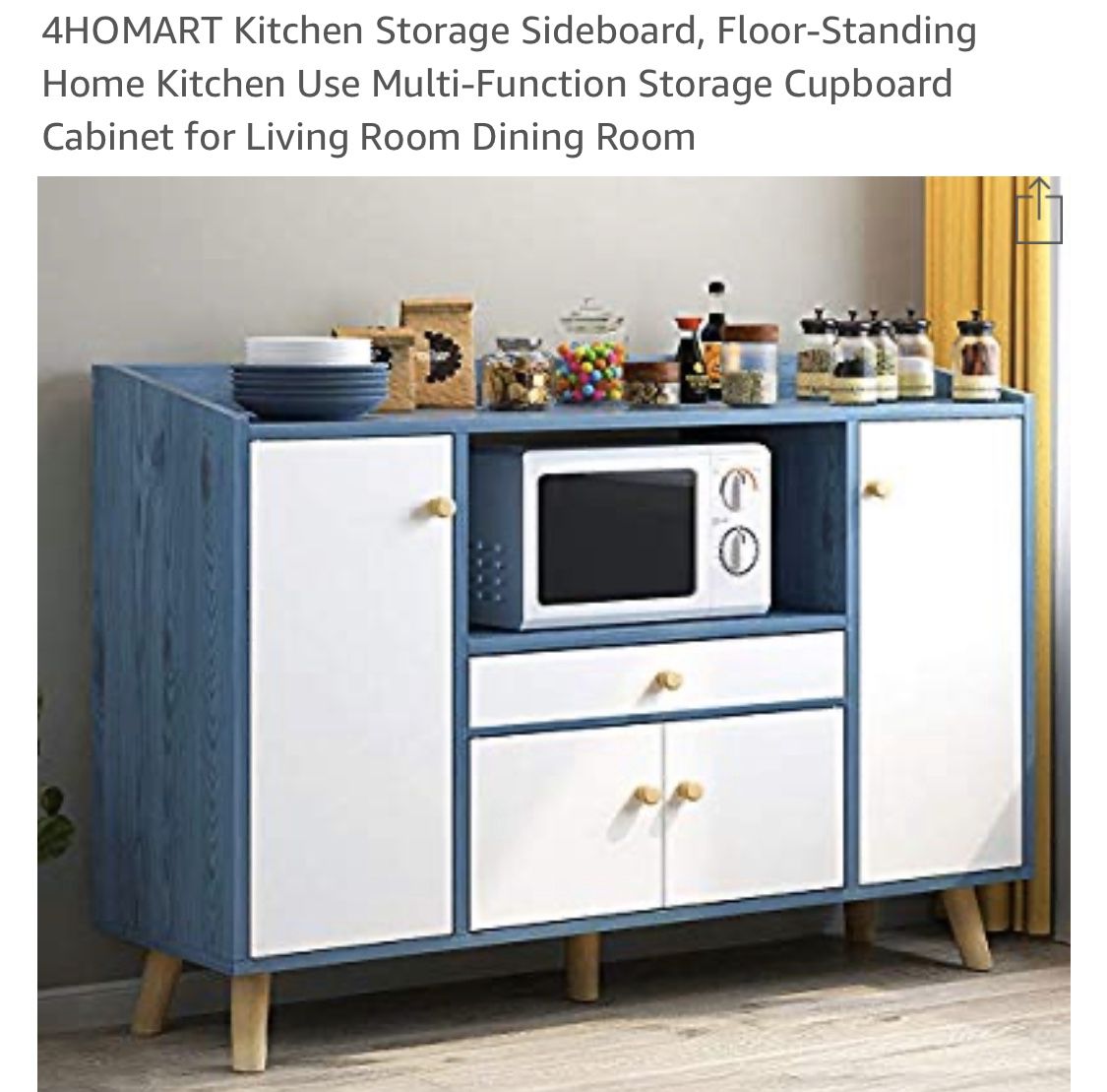 BRAND NEW Floor-Standing Home Kitchen Use Multi-Function Storage Cupboard Cabinet for Living Room Dining Room