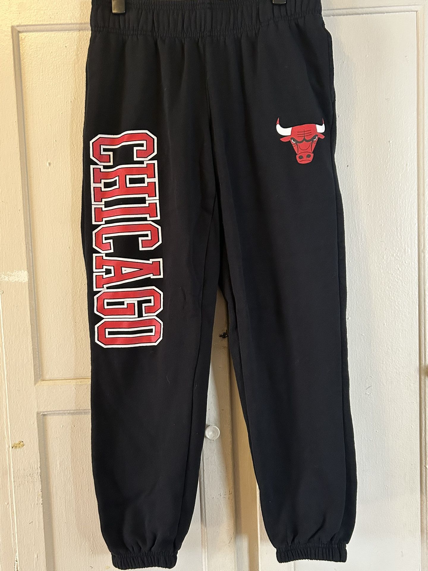 Ultra Game Chicago Bulls Fleece Joggers NBA Michael Jordan Sz Small