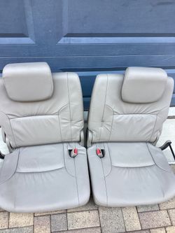 4th gen 4runner 3rd row seats in tan leather