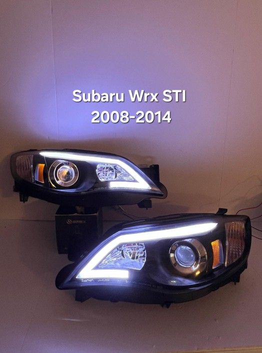 Subaru Wrx STI 2008-2014 Headlights 