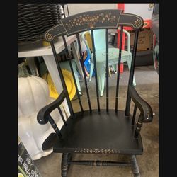 Vintage kids rocking chair