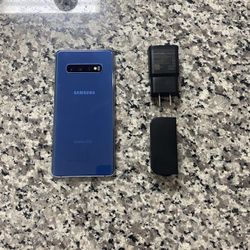 Unlocked Galaxy S10 Plus Blue