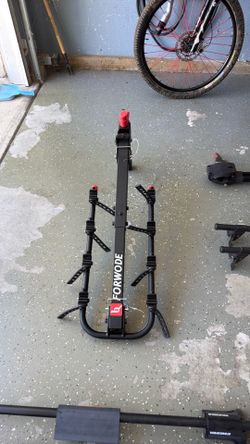 Hitch mount bike rack