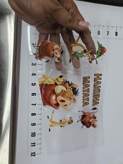 Timon & Pumba UV Sticker