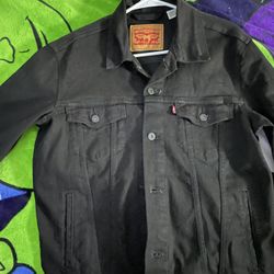 Jean Jacket Black Size M