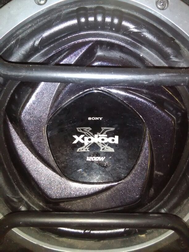 Sony Xplod Subwoofer 1500w