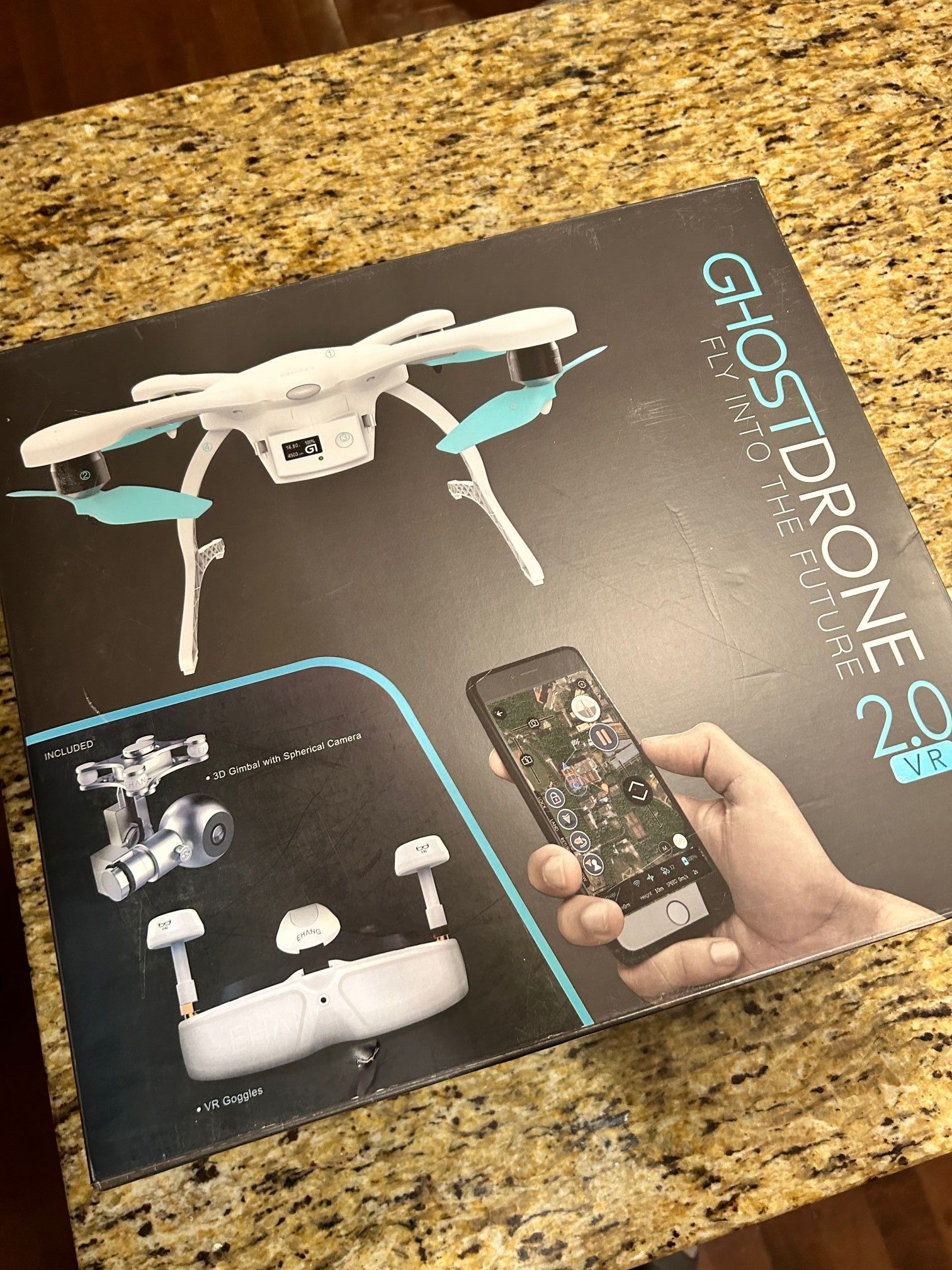 Ghost drone 2.0VR for iOS Refurbished With Battery