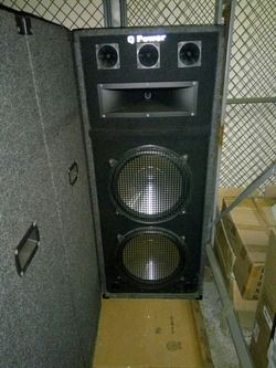 Dual 15 inch DJ Boxes with tweeters