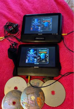 2  dual dvd players (make offers/trades)