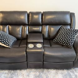 2 seater sofa w/ usb port