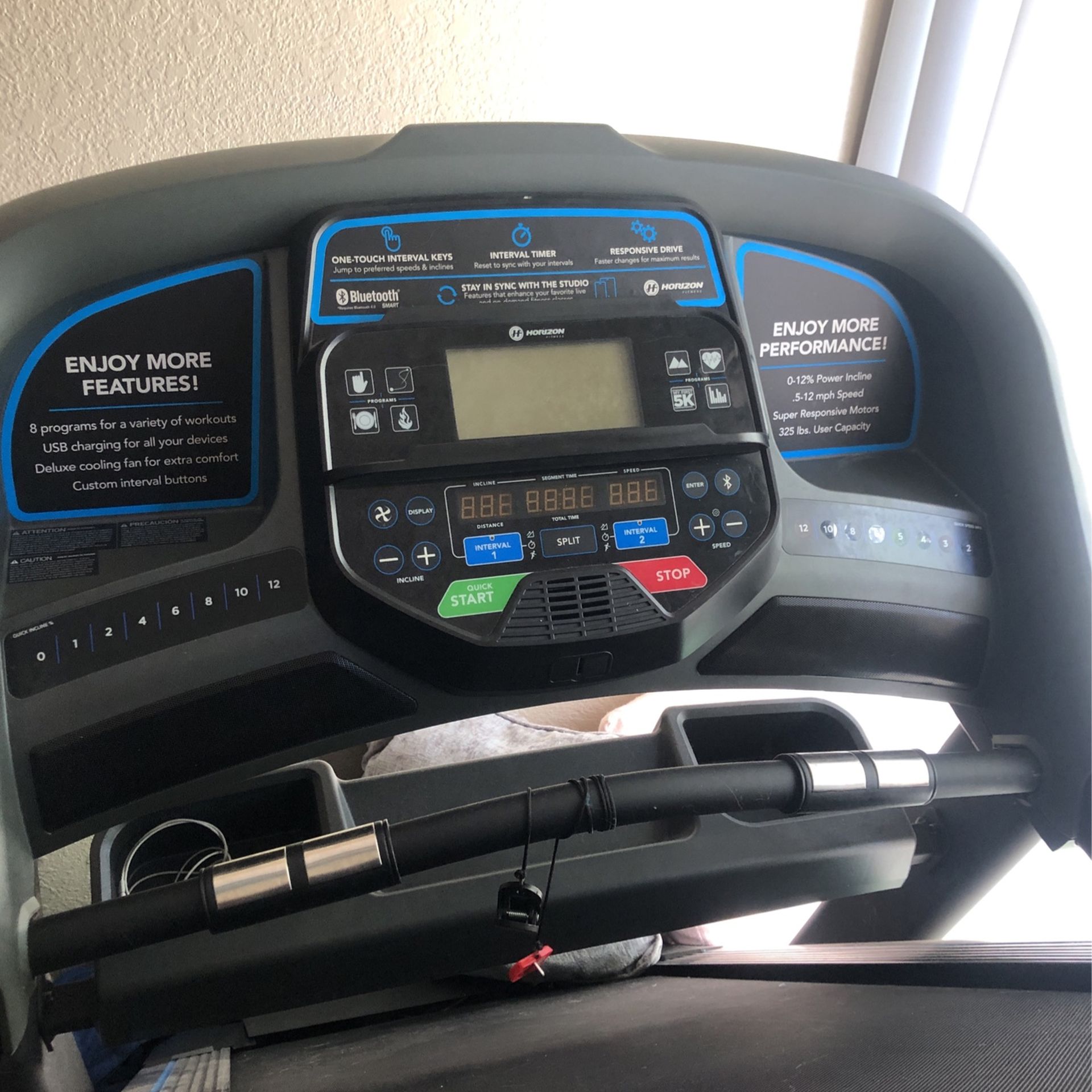 Fitness Superstore Horizon Fitness T303 Treadmill Installed