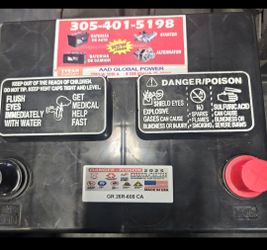 From group-26R, new battery for car, 1 year warranty