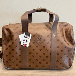 Mickey Disney Luggage Rare