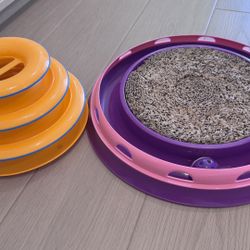 two cat toys