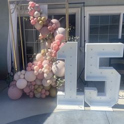 Marquee Letters And Numbers 