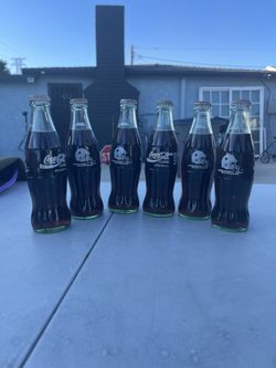 Dallas Cowboys Coca Cola Super Bowl XXVll Champion  Sealed Coke Bottle From The 90s When Dallas Won 