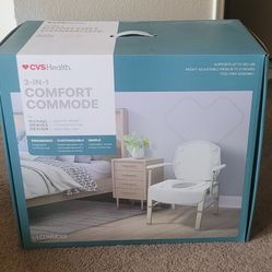 CVS Health 3-in-1 Comfort Commode
