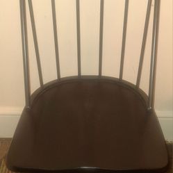 Strong Steal And Wood Chair In Great Conition 