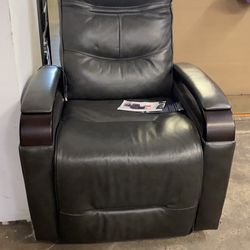 Gray Recliner Damaged Bottom
