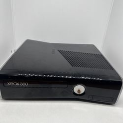 Xbox 360 S Slim Black Console Only Model 1439 For Parts Or Repair WORkS READ