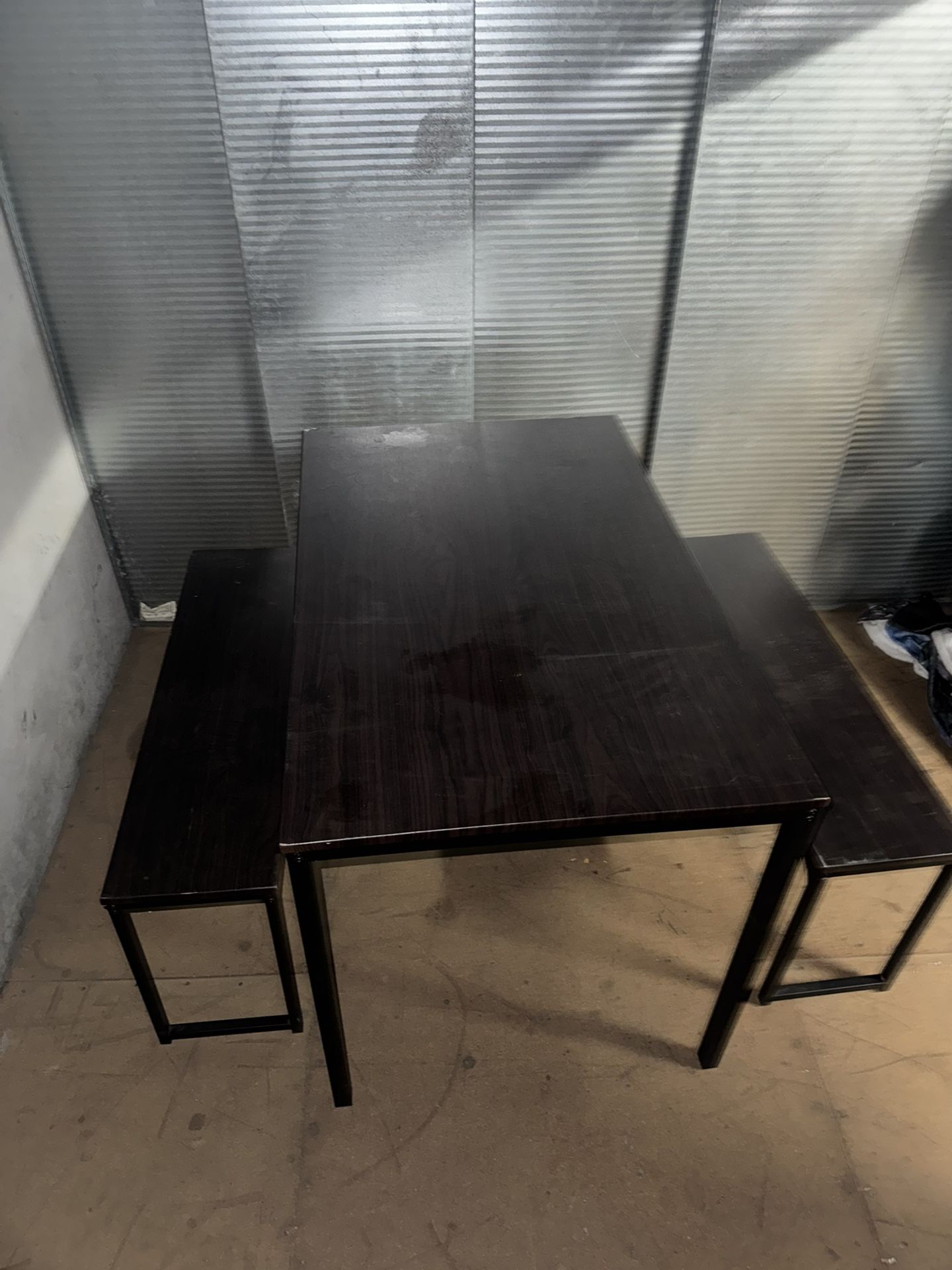 Dining Table With Bench 
