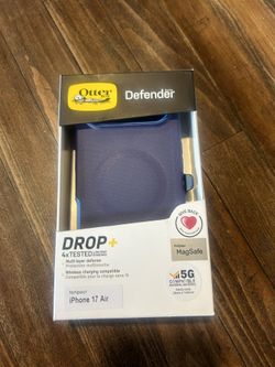 Otter box defender series for iPhone 17 Air blue